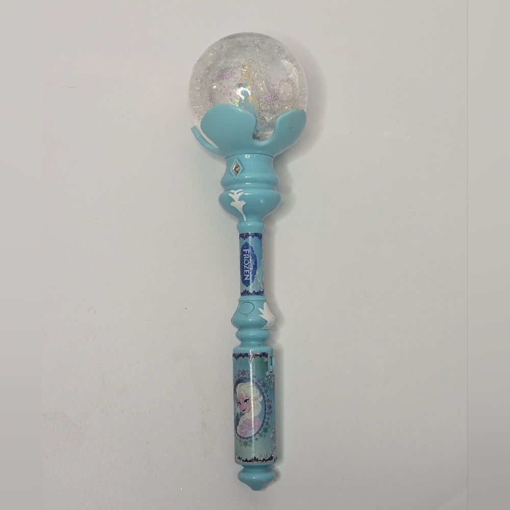 Disney Frozen Elsa Snow Scepter Wand Musical Toy Costume Prop Snow Globe Sound